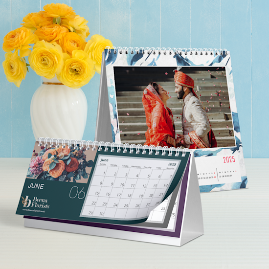 Customised Table Calendar 2025 